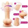 Vibrartor for Women with 8 Powerful Vibration Modes and Suction Cup - 7.87 Inch