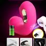 RITER 3 Frequency L-icking Sucking Silicone Stimulator with 10 Vibrantion Modes Rechargeable Didos G Spotter Massager Adult Six Toys for Women&Couple