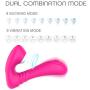 Yunestry 9 Multispeed Wearable USB Rechargeable Wireless Remote Control Vibrantor Invisible Massager for Women