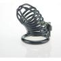 Chástí-ty Device, Cǒck Lock, Pěnǐs Lock Ring Men Hypoallergenic Stainless Steel Metal Chasteness Device Anti-Off T-Shirt Belt - 77 (Size : 50mm)
