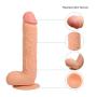 HuihuiLe Did-Los Women Realistic Soft Suction Cup Toy(Flesh) Didlos Dilidos Dilido