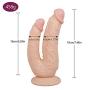 X-R Doubles Dǒngs for Women, Dual Side Suction Cup Remalx Massager Flexible Female Massage Personal Double Head Toys Soft