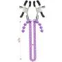 Sexy Clamp Chain - KenCa Fashion Purple Entertaining Chain with Nipple Clips Used for Women or Men Clothing Accessories Sexy Clamp Chain - KenCa Fashion Purple Entertaining Chain with Nipple Clips Used for Women or Men Clothing Accessories