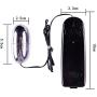 Wansan Wansan Vibrating Egg Waterproof Stainless Steel Jump Eggs Massager Muscle Exercises for Men Women