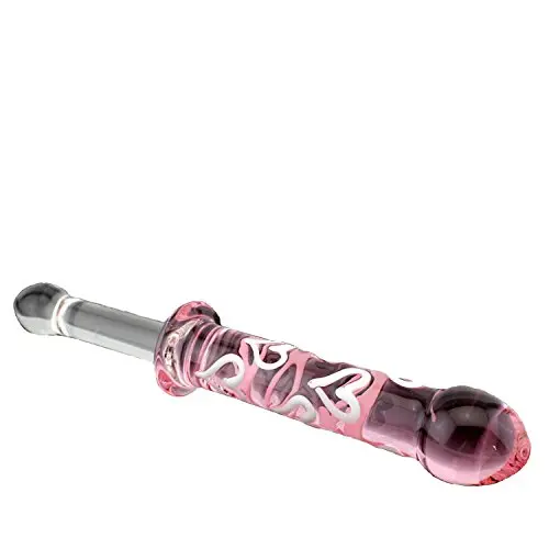 Wowlife New Designed Glass Dildo Dilddo for Women Crystal Masturbator Glass Love Design Wand Glass Rainbow Nubby G-spot Stimulator Anal Penis Dildos Lover/Couple (Cupids Arrow) Wowlife New Designed Glass Dildo Dilddo for Women Crystal Masturbator Glass Love Design Wand Glass Rainbow Nubby G-spot Stimulator Anal Penis Dildos Lover/Couple (Cupids Arrow)