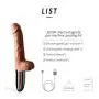 Lfcmf Waterproof and Silent 10-Speed Vibrator Female Toys USB chargeing vǐbrátórs for wǒmên Amazing Stick (Heating Function)