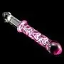 Huge Big Size Double Head Ultra Smooth Crystal Glass Stick Ridged Spiral Designed for Women Men Huge Big Size Double Head Ultra Smooth Crystal Glass Stick Ridged Spiral Designed for Women Men