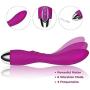 Bombex Inspiration 100% Waterproof Rechargeable G-Spot Vibrator - Bendable Quiet Vibrators - Vibrating Anal Vibrators - 6-Function Magic G Vibe Silicone Massagers,Purple