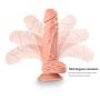 8.5 Inch Realistic Dildo Lifelike Toys with Strong Suction Cup, LUV-SPOT Hands-Free Cock Penis Adult Sex Toy G- Spot for Women and Mans Sex Play