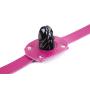 FeiGu Penis Mouth Ball Gag Lockable 4 (Short, Hot Pink)