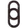 GUANGSHAN 1Pc Stretchy Medical Silicone Three Cages Co~ck Ring Ere~ction Prolong Pe~NIS Extension Relay Eja~culation Séx Toys for Adult