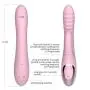 Clitorials Sucking Stimulator Vibrate Toy Oral Tongue Simulation, Waterproof 12 Frequency Sucking Vibration Wand, Soft & High Speed Clitorial Sucking Toy for Female,T-Shirt