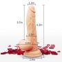 Vibrartor for Women with 8 Powerful Vibration Modes and Suction Cup - 7.87 Inch