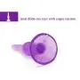 YiFeng 6PCS Anal Trainer Kit Butt Plugs Beginner Set Medical Silicone Prostate Massager (Purple)