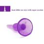 ZhengYa 6PCS Sex Toys Anal Trainer Kit Butt Plugs Beginner Starter Set Medical Silicone Prostate Massager(Purple)