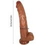QJFYJ-001 Oversized Waterproof Handsfree Massager wiht Strong Suction Cup for Women 13inch