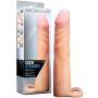Realistic Sensa Feel Dual Density Penis Extender - Delay Ejaculation Male Enhancement - Sex Toy for Men (Natural)