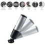KUUVAL Hand Free Multi-Function Masturbator Fully Automatic Electronic Piston Rechargeable Thrusting Retractable Electronic Male Masturbation 10 Modes
