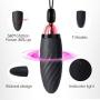 Powerful Rotating Bullet Vibrator Clitorial Vibrator with 7 Modes, Portable Mini Pocket Vagina Stimulator, Rechargeable Waterproof Super-Strong Adult Sex Vibrator Toys for Women with Discreet Package