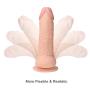 HuihuiLe Did-Los Women Realistic Soft Suction Cup Toy (Flesh)