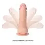 JDesto- 7.87 inch Realistic Soft-Dîldɔ Women Massager for Women and Wife DEPUR (Color : Light Pink)