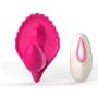 Baisheng NEW Arrival! Double Vibrating Wireless Shell Dong,20 Meters Remote Distance; Vibration Noiseless,wireless Remote Control Butterfly Vibrator Match to Wear Pants Penis Womens Masturbation Products Adult Toys-random Color Send