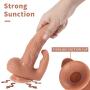 jiayang 8.4 Inch,Silicone Jelly,Lightweight,Realistic,Massage Toy,Flesh,Toys,with,Powerful Suction Cup Version,for,Ladies,Flesh