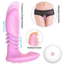 Women Thrusting G Spotter Stimulator Toys Clitorial Toy Oral Tongue Simulator Multi Speed Clitorial Sucking Toys for Female Her Tshirt Wireless Control Speeds