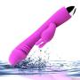 Knowwest Women Massager Toy Waterproof 10-Frequency USB Charging Simulator G S Potter Massage Six Toys