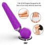 Personal Cordless Wand Massager-Allovers Handheld,Rechargeable,Mini,Waterproof,Magic-20 Powerful Speed Vibrations for Back Neck Shoulder Deep Tissue Muscle Massage