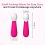 Wand vibrators | Ripple Design | 9 Speed Patterns | Waterproof design | USB Rechargeable | Cordless | Medical-grade Silicone | For Men and Women