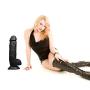 Soft Wand 9.25 inch Realistic Tool for Her and Him with Suction Cup - Flesh - Electric Toy for Women