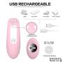 YLYFDC Perfect Shape Wǐreless U Shape 9 Speed Vǐbòrator Modes Women G-Spòt Stǐmulated Vǐboratòrs Adlut Happy Toys Couple Products T-Shirt Blow-Job Six Toys
