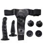 Strap on Dildo Wearable Sex Harness with 2 Removeable Dildo Realistic Penis for Female Masturbation SM Adult Sex Toys for Women Couples&Lesbian