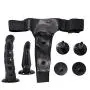 Strap on Dildo Wearable Sex Harness with 2 Removeable Dildo Realistic Penis for Female Masturbation SM Adult Sex Toys for Women Couples&Lesbian
