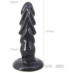 Romi Realistic Dildo 7.87 Inch PVC Novelty Animal Penis Waterproof Sex Toy with Dog Cock for Men and Women