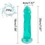 7.87 Inch Green Péggîng Stráp ôn for S-é-X for Couples Toys Realistic Ultra Soft-Ďîldɔ Funny Toys for Lesbián Pants Women Underwear