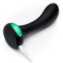 Upgraded Vibrating G-spot Vibrator - Rechargeable & Waterproof - Body Safe Silicone & Colorful Lights - 7 Stimulation Modes Vibrator - for Women, Men, Couples