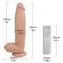 Sex Talk 12 inch Huge Flesh Dildo Vibrators with Extra Strong Suction Cup Realistic Dildo Real Dong Penis Imitation Dildos for Women