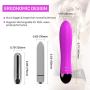 G Spot Bullet Vibrator Clitoris Stimulator for Women | YICO 12 Modes Mini Viberate Bullet Massager Couple Adult Sex Toys | Waterproof USB Rechargeable Vibrators for Anal Clit Vagina Stimulation