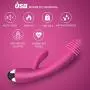 Handheld Massager Cordless with 2 Motors Waterproof 10 Vibration Acupressure Reflexology Tool Electric for Full Body Relax