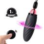 Powerful Rotating Bullet Vibrator Clitorial Vibrator with 7 Modes, Portable Mini Pocket Vagina Stimulator, Rechargeable Waterproof Super-Strong Adult Sex Vibrator Toys for Women with Discreet Package