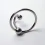 HuntGold Stainless Steel Cock Head Penis Ring Urethral Plug Erection Enhancer Delay Premature Ejaculation Dia. 28mm HuntGold Stainless Steel Cock Head Penis Ring Urethral Plug Erection Enhancer Delay Premature Ejaculation Dia. 28mm