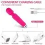 Wand Massager Rechargeable Personal Handheld Wireless Waterproof Muscle Relax Body Care (Pink) Wand Massager Rechargeable Personal Handheld Wireless Waterproof Muscle Relax Body Care (Pink)