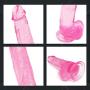 WYSXQ Pink 7.87 Inch Realistic-DîLdɔ Silicone Relaxation Massager Toys Baofubaomei