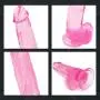 WYSXQ Pink 7.87 Inch Realistic-DîLdɔ Silicone Relaxation Massager Toys Baofubaomei
