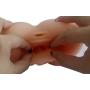 Portable Rubber Pussy,Rubber Vagina Artificial Pussy,Sex Toy Rubber Pussy for Men Masturbation