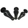3PCS Metal Anal Butt Plugs Anal Trainer Kit, Eastern Delights Anal Sex Toys for Beginners, Special Grey (Slender)