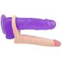 Dual Penetration Cock Ring - Realistic Anal Dildo - Turn Your Penis into a Dual Stimulator