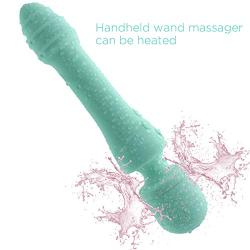 Heating  Workouts Vibrator  Travel Companion Charging Port Cable 10Speed Magnetic Water Resist Pouch Silent Portable Relieve Muscle Pain